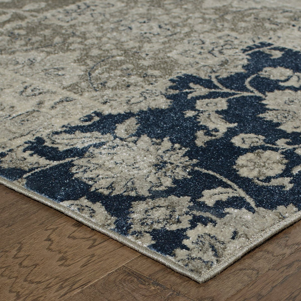 Oriental Weavers Richmond Indoor Area Rug - Elegant Blend Of Traditional Designs And Modern Hues For Any Space Ivory,Grey Polypropylene R1338b068230st