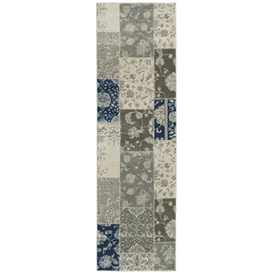 Oriental Weavers Richmond Indoor Area Rug - Elegant Blend Of Traditional Designs And Modern Hues For Any Space Ivory,Grey Polypropylene R1338b068230st