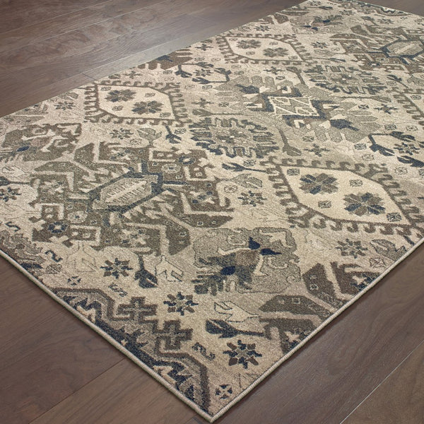 Oriental Weavers Richmond Indoor Area Rug - Luxurious Softness Meets Timeless Design In Modern Hues For Any Space Grey,Brown Polypropylene R1807j300390st