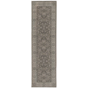 Oriental Weavers Richmond Indoor Area Rug - Traditional Meets Modern With Luxurious Softness In Stylish Hues Grey,Ivory Polypropylene R001e3068230st