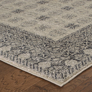 Oriental Weavers Richmond Indoor Area Rug – Elegant Blend Of Traditional Design With Modern Hues For Any Room Decor Ivory,Grey Polypropylene R4440s056091st