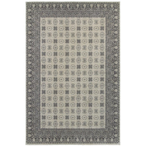 Oriental Weavers Richmond Indoor Area Rug – Elegant Blend Of Traditional Design With Modern Hues For Any Room Decor Ivory,Grey Polypropylene R4440s056091st