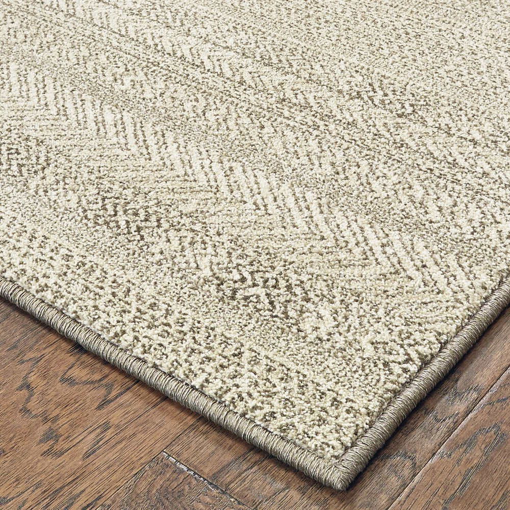 Oriental Weavers Richmond Indoor Area Rug - Traditional Design Meets Modern Hues With Silky Soft Durability Ivory,Brown Polypropylene R801h3056091st
