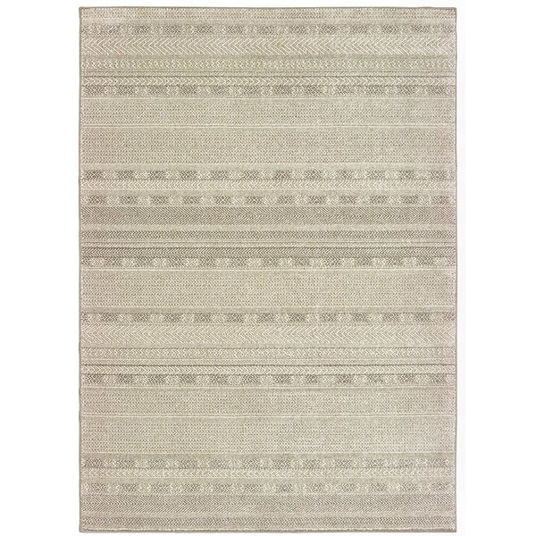 Oriental Weavers Richmond Indoor Area Rug - Traditional Design Meets Modern Hues With Silky Soft Durability Ivory,Brown Polypropylene R801h3056091st