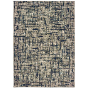 Oriental Weavers Richmond Indoor Area Rug - Stunning Blend Of Traditional Designs And Modern Hues For Any Space Grey,Navy Polypropylene R802k3300390st