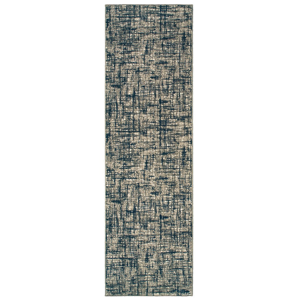 Oriental Weavers Richmond Indoor Area Rug - Stunning Blend Of Traditional Designs And Modern Hues For Any Space Grey,Navy Polypropylene R802k3068230st
