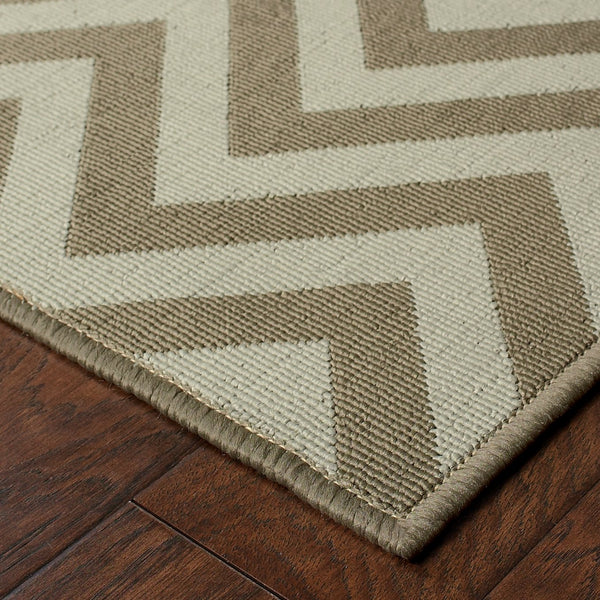 Oriental Weavers Riviera Indoor/Outdoor Area Rug - Durable, Stylish Design With Geometric Patterns For Any Space Grey,Blue Polypropylene R4593e259396st