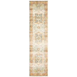 Oriental Weavers Savoy Elegantly Distressed Area Rug - Soft Microfiber Design In Muted Tones For Cozy Interiors Orange,Silver Polyester S28101061243st