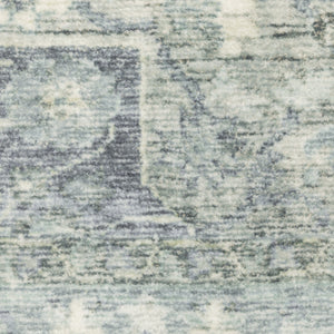 Oriental Weavers Savoy Indoor Area Rug - Elegantly Distressed Design In Soft Microfiber For A Cozy Home Atmosphere Grey,Blue Polyester S28102061243st