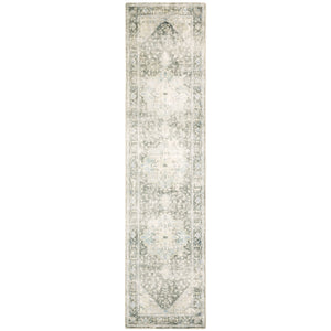 Oriental Weavers Savoy Indoor Area Rug - Elegantly Distressed Design In Soft Microfiber For Timeless Home Décor Grey,Ivory Polyester S28104061243st