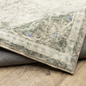 Oriental Weavers Savoy Indoor Area Rug - Elegantly Distressed Design In Soft Microfiber For Timeless Home Décor Grey,Ivory Polyester S28104160220st