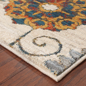 Oriental Weavers Sedona Indoor Area Rug - Vibrant Earth-inspired Colors With Durable Design For Stylish Homes Ivory,Multi Polypropylene S6361a056091st
