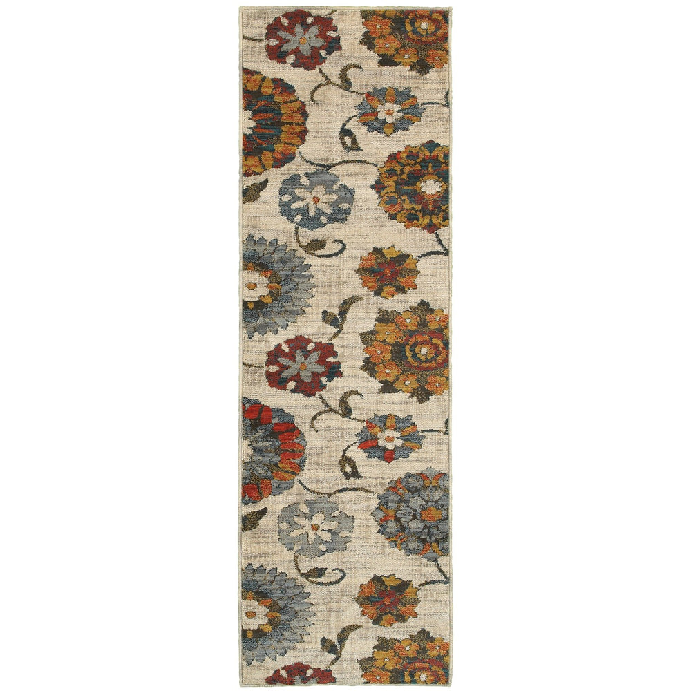 Oriental Weavers Sedona Indoor Area Rug - Vibrant Earth-inspired Colors With Durable Design For Stylish Homes Ivory,Multi Polypropylene S6361a068230st