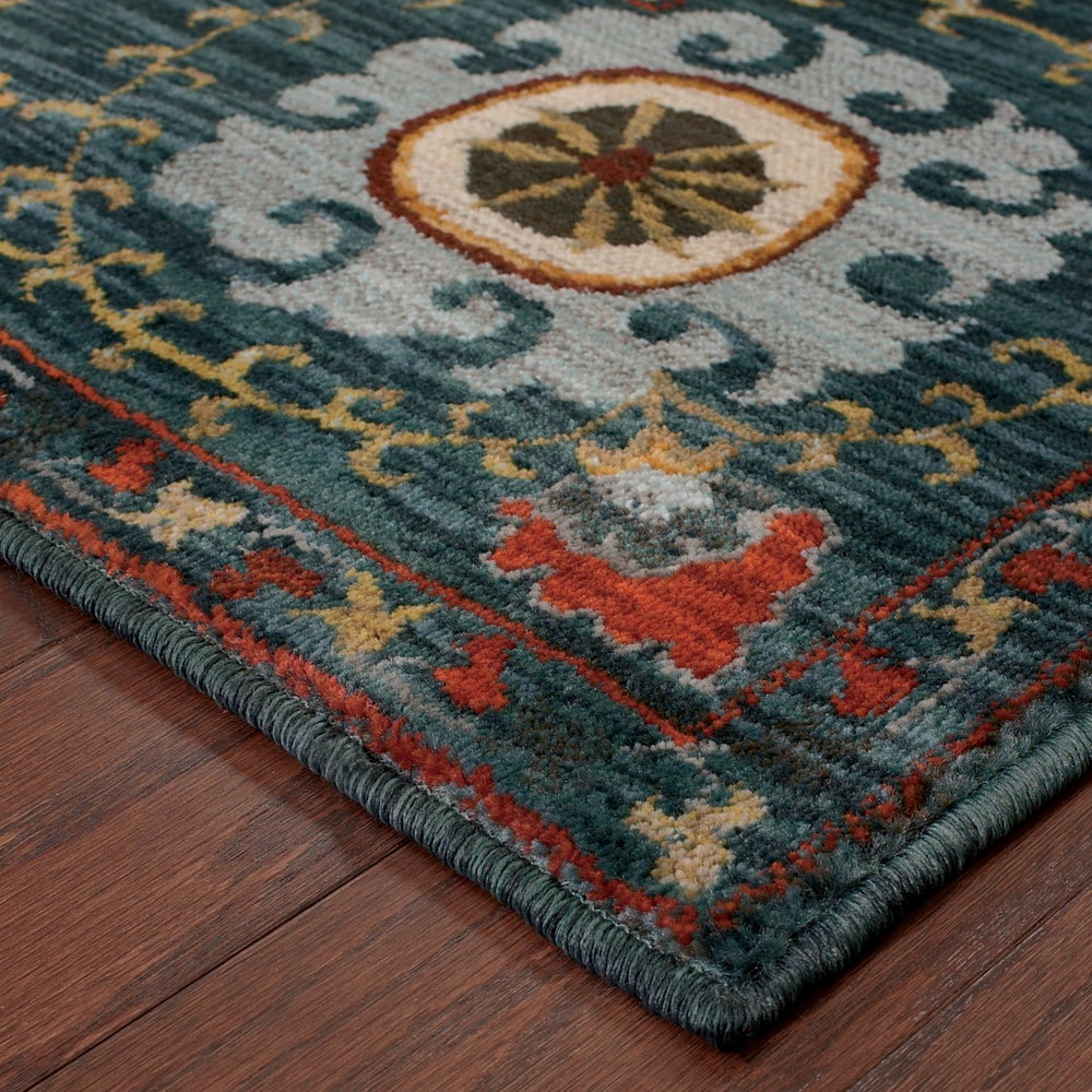 Oriental Weavers Sedona Indoor Area Rug - Vibrant Earth-inspired Colors With Durable Design For Stylish Spaces Blue,Multi Polypropylene S6408b068230st