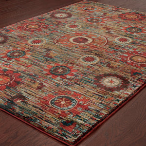 Oriental Weavers Sedona Indoor Area Rug - Vibrant Earth-inspired Colors In A Durable, Fashion-forward Design Multi Polypropylene S6408k117165st