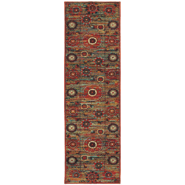 Oriental Weavers Sedona Indoor Area Rug - Vibrant Earth-inspired Colors In A Durable, Fashion-forward Design Multi Polypropylene S6408k068230st