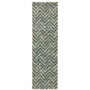 Oriental Weavers Seneca Indoor Area Rug - Luxurious High-pile Texture With Modern Abstract Design For Any Space Blue,Light Blue Polypropylene Sse03a067230st