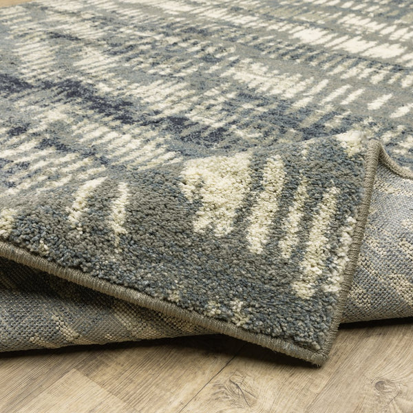 Oriental Weavers Seneca Indoor Area Rug – Luxurious High Pile, Soft Textures With Modern Geometric Design Elements Grey,Beige Polypropylene Sse06a117165st