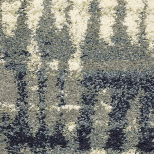 Oriental Weavers Seneca Indoor Area Rug – Luxurious High Pile, Soft Textures With Modern Geometric Design Elements Grey,Beige Polypropylene Sse06a117165st