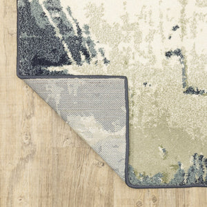 Oriental Weavers Seneca Indoor Area Rug - Luxurious High Pile, Modern Geometric Design In Soft Shades For Your Home Blue,Grey Polypropylene Sse11a067230st