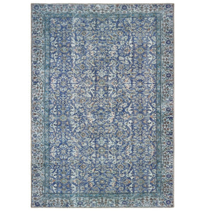 Oriental Weavers Sofia Antique-inspired Indoor Area Rug - Distressed Patterns With Sophisticated Modern Touch Blue Polyester S85811053080st