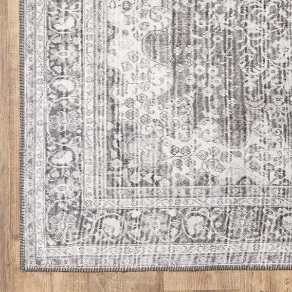 Oriental Weavers Sofia Antique-inspired Indoor Area Rug - Distressed Traditional Design With Modern Touches Grey Polyester S85821053080st