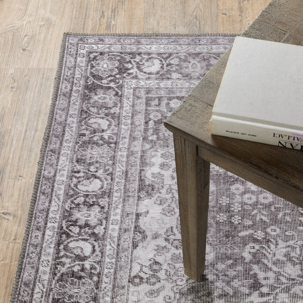 Oriental Weavers Sofia Antique-inspired Indoor Area Rug - Distressed Traditional Design With Modern Touches Grey Polyester S85821053080st