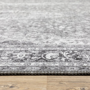 Oriental Weavers Sofia Antique-inspired Indoor Area Rug - Distressed Traditional Design With Modern Touches Grey Polyester S85821053080st