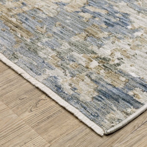Oriental Weavers Soho Indoor Area Rug - Soft Space-dyed Polyester With Abstract Design In Warm Neutral Palette Beige,Multi Polyester Ssoh03200300st