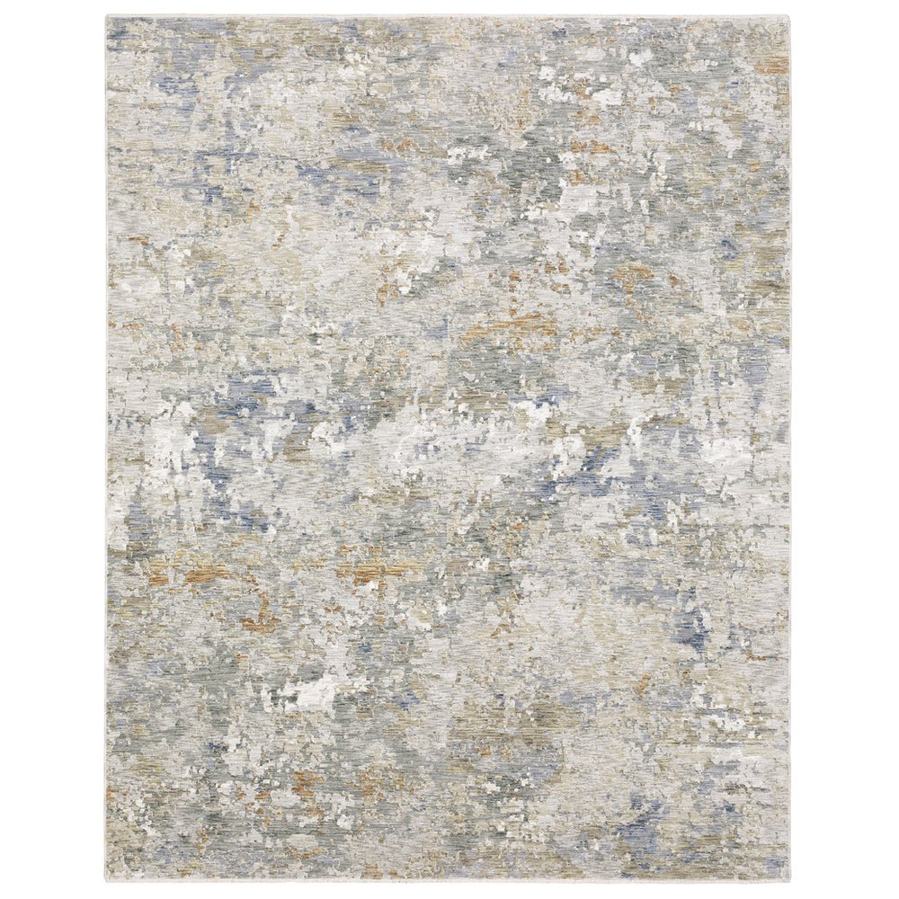 Oriental Weavers Soho Indoor Area Rug - Soft Space-dyed Polyester With Abstract Design In Warm Neutral Palette Beige,Multi Polyester Ssoh03200300st