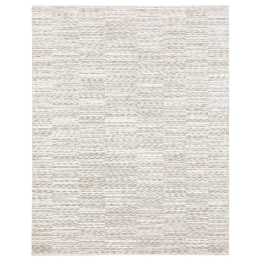 Oriental Weavers Soho Beige/Ivory Indoor Area Rug - Soft Machine-woven Polyester With Modern Abstract Design Beige,Ivory Polyester Ssoh04097152st
