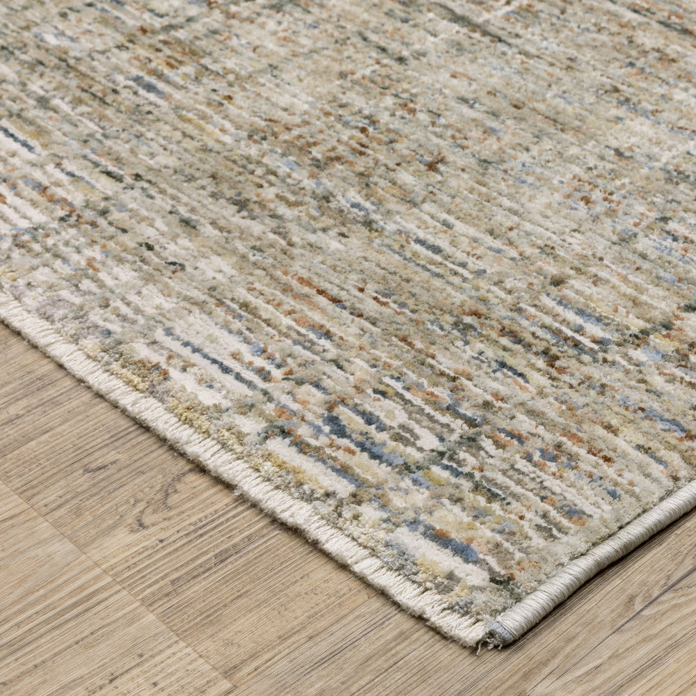 Oriental Weavers Soho Beige/Multi Indoor Area Rug - Soft Machine-woven Polyester With Modern Abstract Design Beige,Multi Polyester Ssoh05078230st