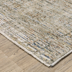 Oriental Weavers Soho Beige/Multi Indoor Area Rug - Soft Machine-woven Polyester With Modern Abstract Design Beige,Multi Polyester Ssoh05078230st