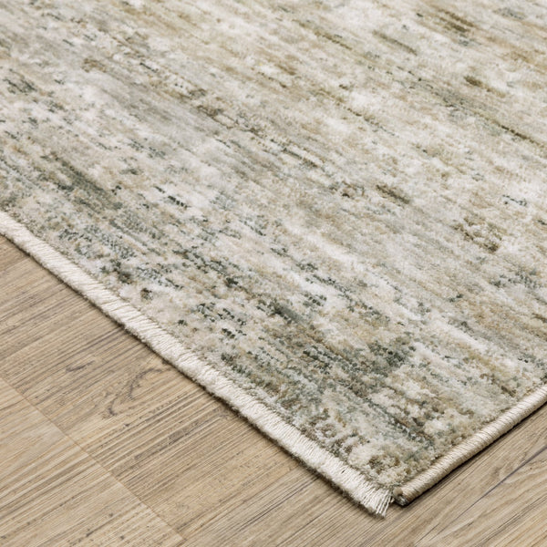 Oriental Weavers Soho Beige And Grey Indoor Area Rug - Soft, Abstract Design In Warm Neutrals And Earthy Tones Beige,Grey Polyester Ssoh06160240st