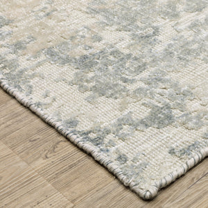 Oriental Weavers Solstice Hand-loomed Slate And Beige Indoor Area Rug - Luxurious Bamboo Silk & Wool Blend Decor Slate,Beige Wool Ssls03183274st