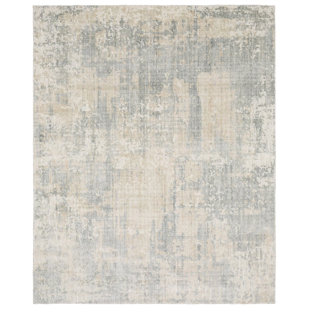 Oriental Weavers Solstice Hand-loomed Slate And Beige Indoor Area Rug - Luxurious Bamboo Silk & Wool Blend Decor Slate,Beige Wool Ssls03183274st