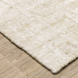 Oriental Weavers Solstice Hand-loomed Area Rug In Ivory And Beige - Luxurious, Textured Elegance For Your Home Ivory,Beige Wool Ssls04183274st
