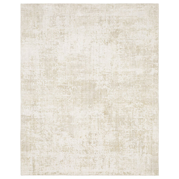 Oriental Weavers Solstice Hand-loomed Area Rug In Ivory And Beige - Luxurious, Textured Elegance For Your Home Ivory,Beige Wool Ssls04183274st