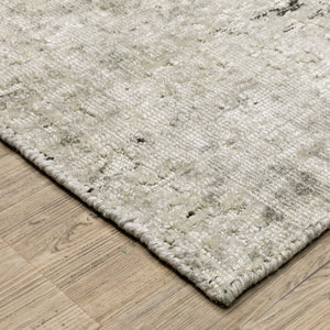 Oriental Weavers Solstice Hand-loomed Beige And Charcoal Area Rug - Organic Abstract Design For Luxurious Spaces Beige,Charcoal Wool Ssls05076244st