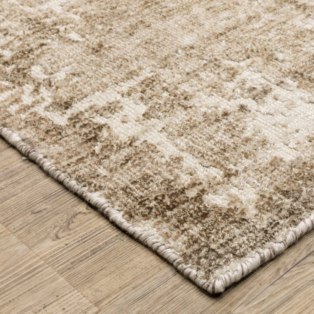 Oriental Weavers Solstice Hand-loomed Indoor Area Rug In Muted Tones - Luxurious Bamboo Silk & Wool For Sophistication Brown,Beige Wool Ssls06183274st