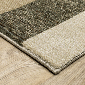 Oriental Weavers Strada Indoor Area Rug - Contemporary Art Deco Design With Soft Curves For Modern Home Décor Brown,Beige Nylon Sstr02067253st
