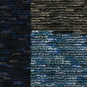 Oriental Weavers Strada Indoor Area Rug – Contemporary Art Deco Design With Soft Curves And Unique Weaving Technique Blue,Grey Nylon Sstr03067253st
