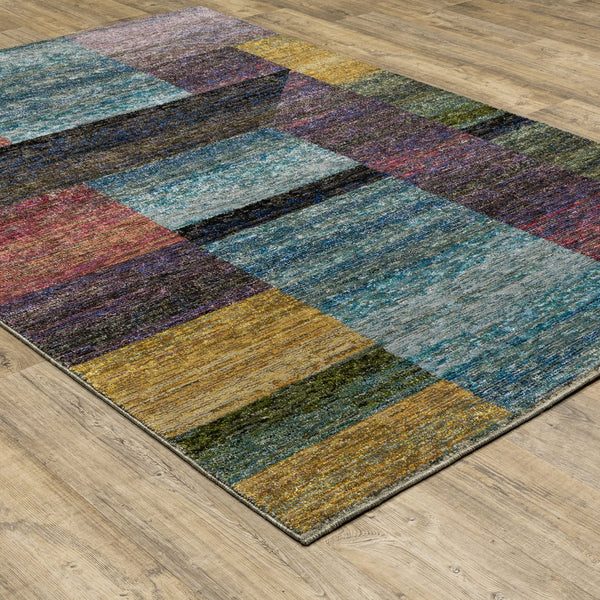 Oriental Weavers Strada Contemporary Area Rug - Elegant Art Deco Design With Soft Curves And Linear Forms Multi,Colored Nylon Sstr04100170st