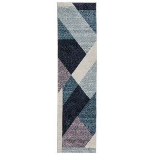 Oriental Weavers Strada Indoor Area Rug: Contemporary Art Deco Design With Soft Curves And Linear Forms For Style Blue,Purple Nylon Sstr08067253st