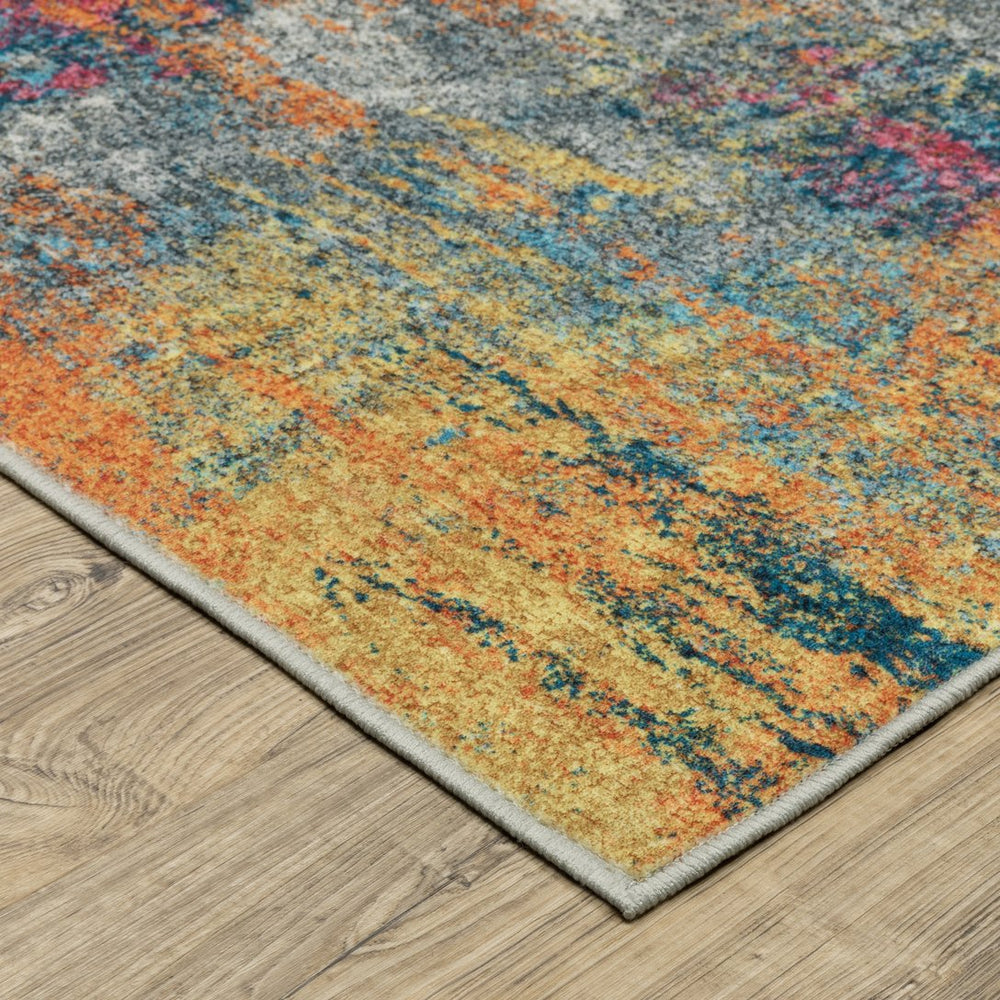 Oriental Weavers Sumter Indoor Area Rug - Stylish, Machine Washable Design With Non-slip Backing For Easy Care Multi,Colored Polyester Ssum11152213st