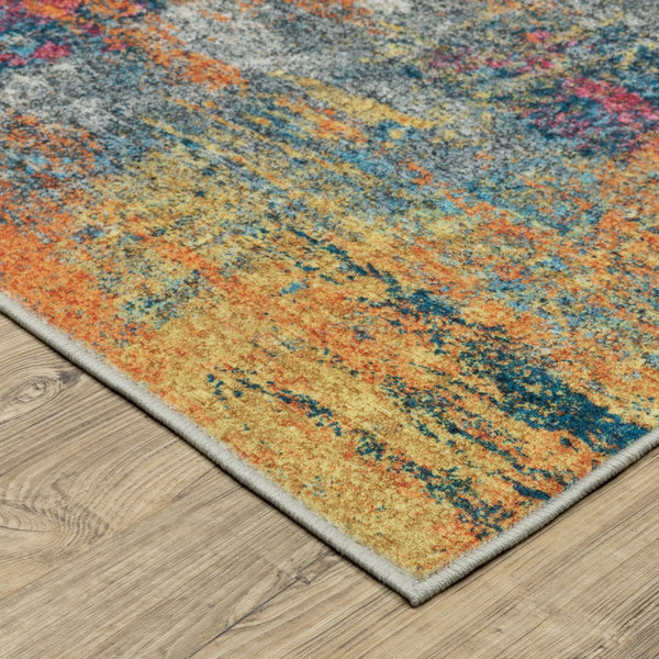 Oriental Weavers Sumter Indoor Area Rug - Stylish, Machine Washable Design With Non-slip Backing For Easy Care Multi,Colored Polyester Ssum11152213st