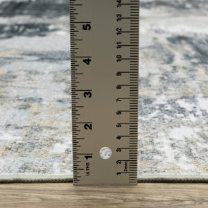 Oriental Weavers Sumter Indoor Area Rug - Machine Washable, Non-slip Backing, Soft Low-pile For Family Living Spaces Ivory,Grey Polyester Ssum12061091st