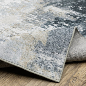 Oriental Weavers Sumter Indoor Area Rug - Machine Washable, Non-slip Backing, Soft Low-pile For Family Living Spaces Ivory,Grey Polyester Ssum12061091st