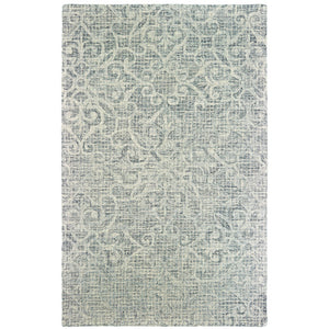 Oriental Weavers Tallavera Hand-tufted 100% Wool Area Rug With Inviting Tile Patterns For Cozy Modern Spaces Grey,Ivory Wool T55602106167st