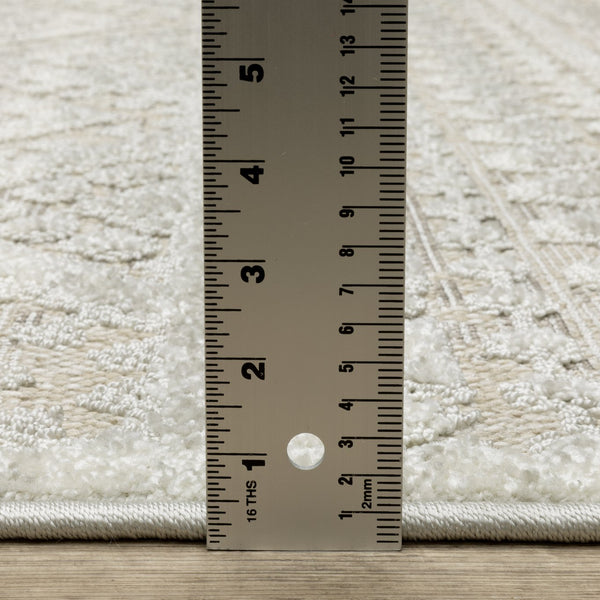 Oriental Weavers Tangier Indoor Area Rug - Global Patterns In Neutral Tones With Plush Textured Design For Any Decor Beige,Ivory Polypropylene Ttan01240330st